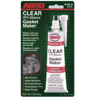 CLEAR RTV Silicone Gasket Maker